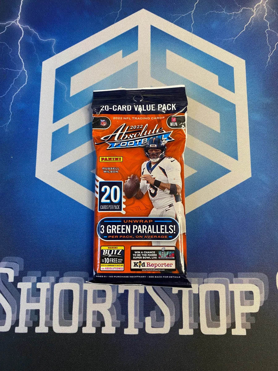 2022 Absolute 20 Football Card Value Pack