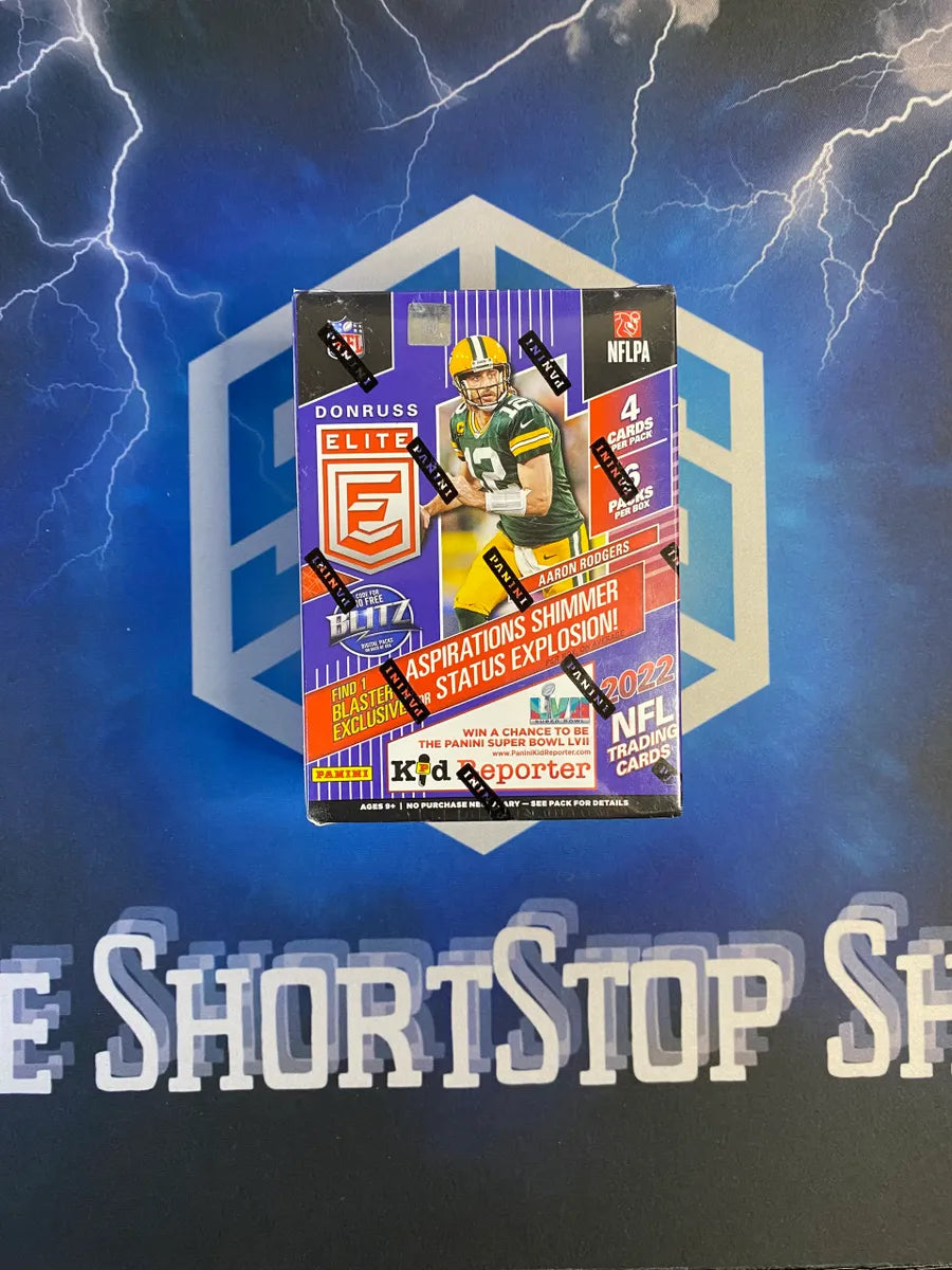 2022 Donruss Elite Football Card Blaster Box