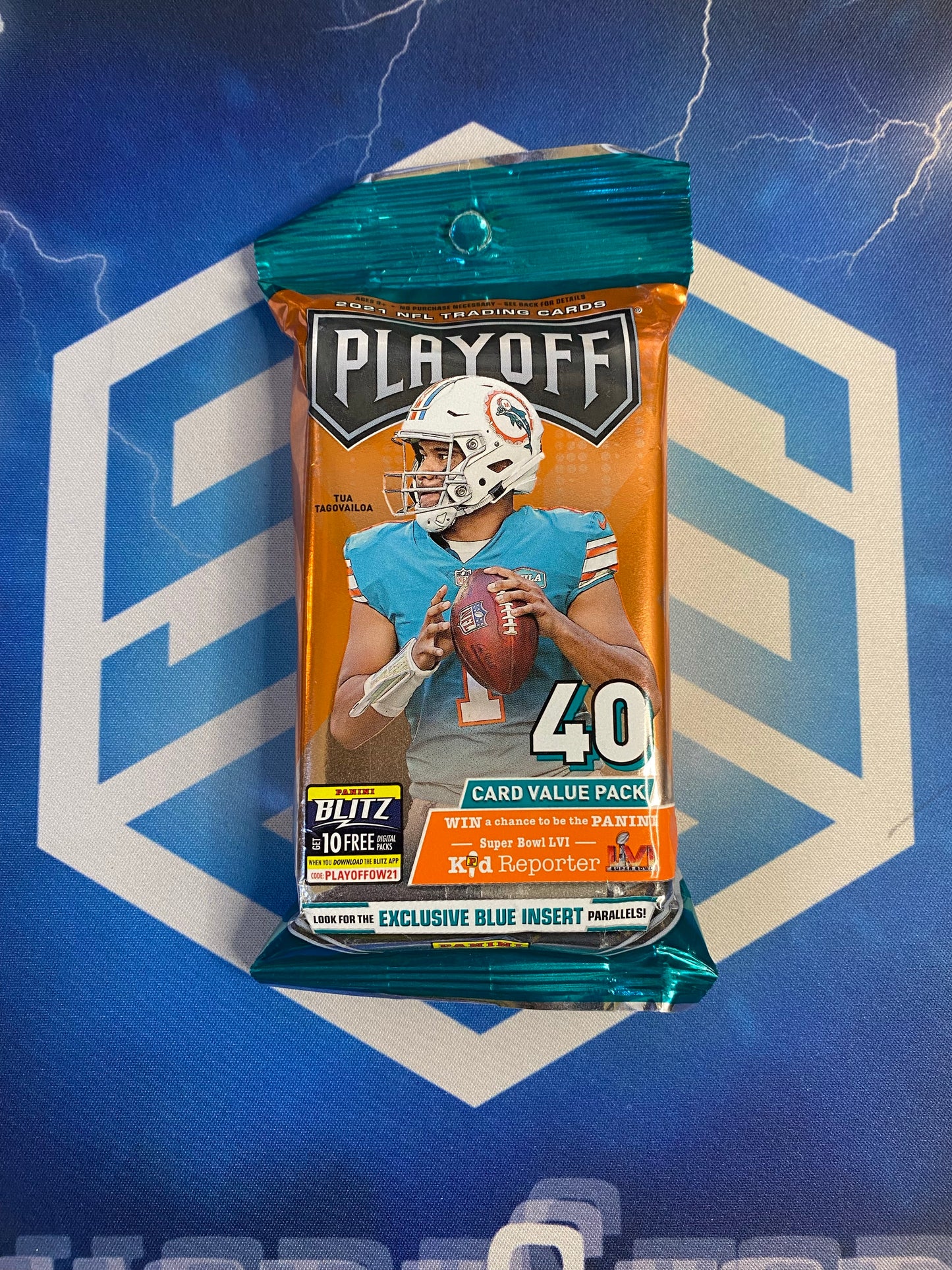 2021 Playoff 40 Football Card Value Pack