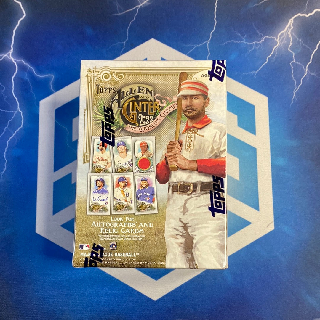 2022 Topps Allen and Ginter Baseball Blaster Box